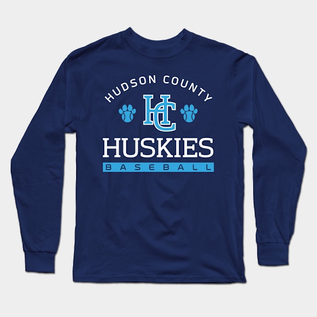 Hudson County Huskies Long Sleeve T-Shirt by plempa13